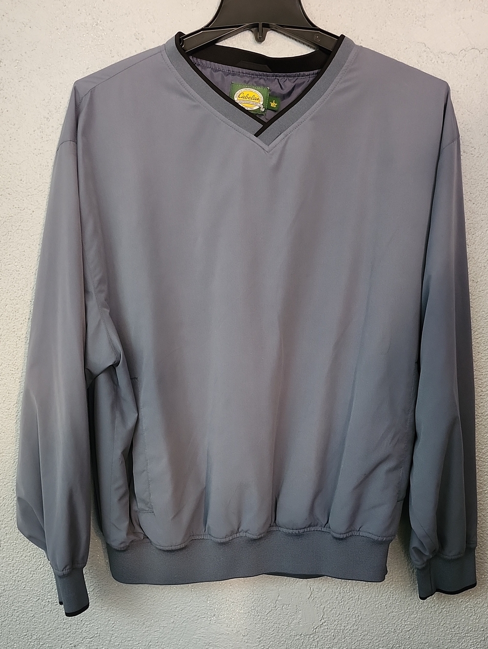 Cabela's Men's Light Gray V-Neck Pullover